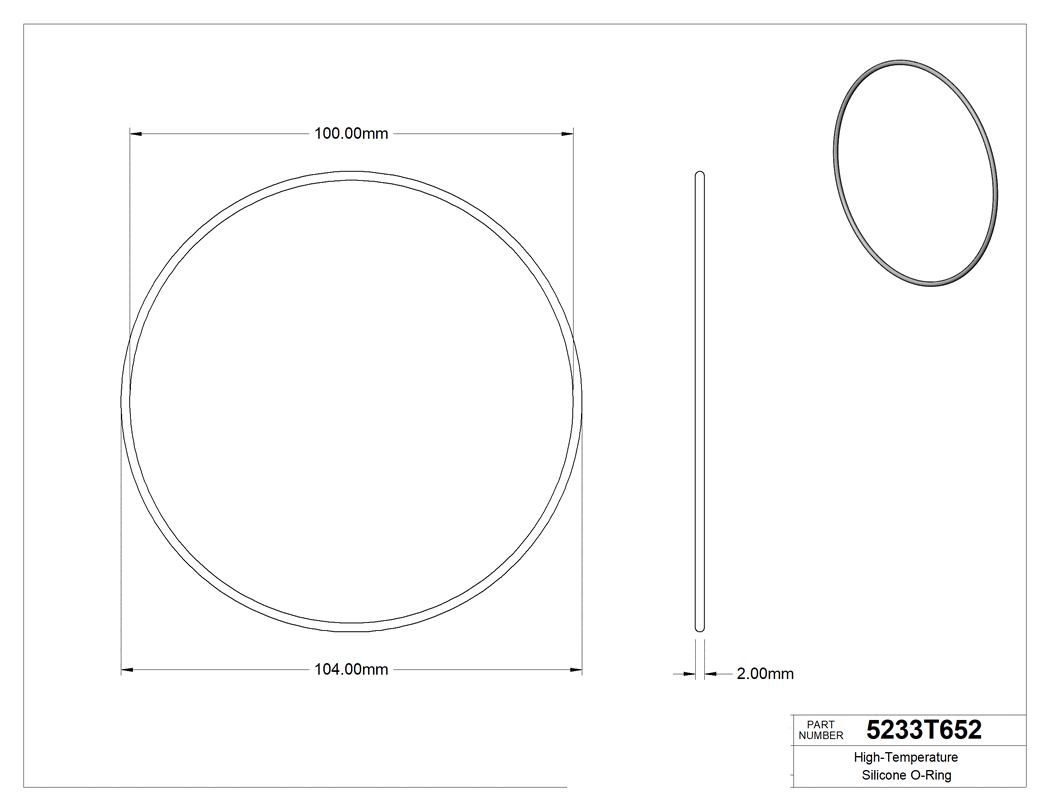 Technical drawing - 5233T652